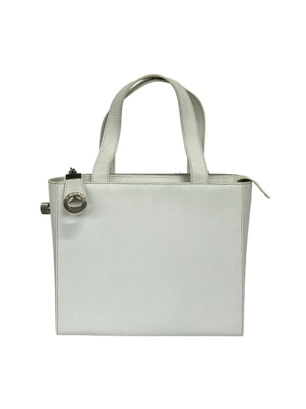 Celine Handbag White Leather